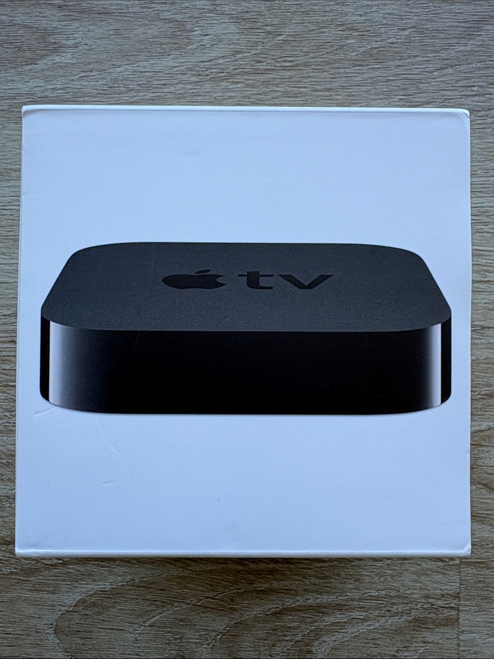 A1469 3rd Generation Black Apple TV Streaming Device - Complete Set